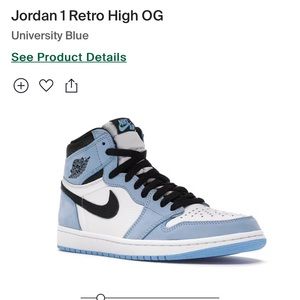 Jordan 1 University Blue